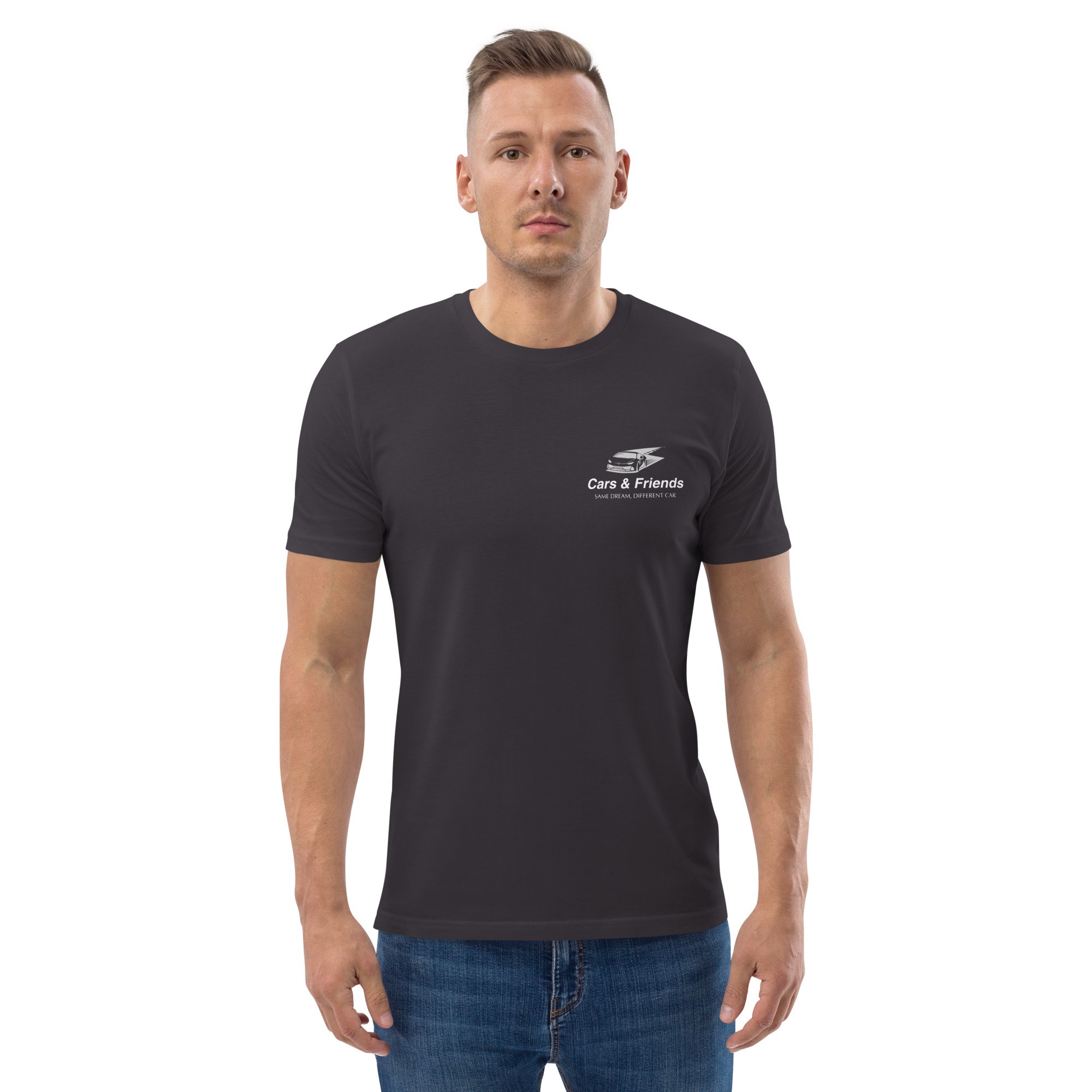 Unisex cotton t-shirt with logo - Image 30