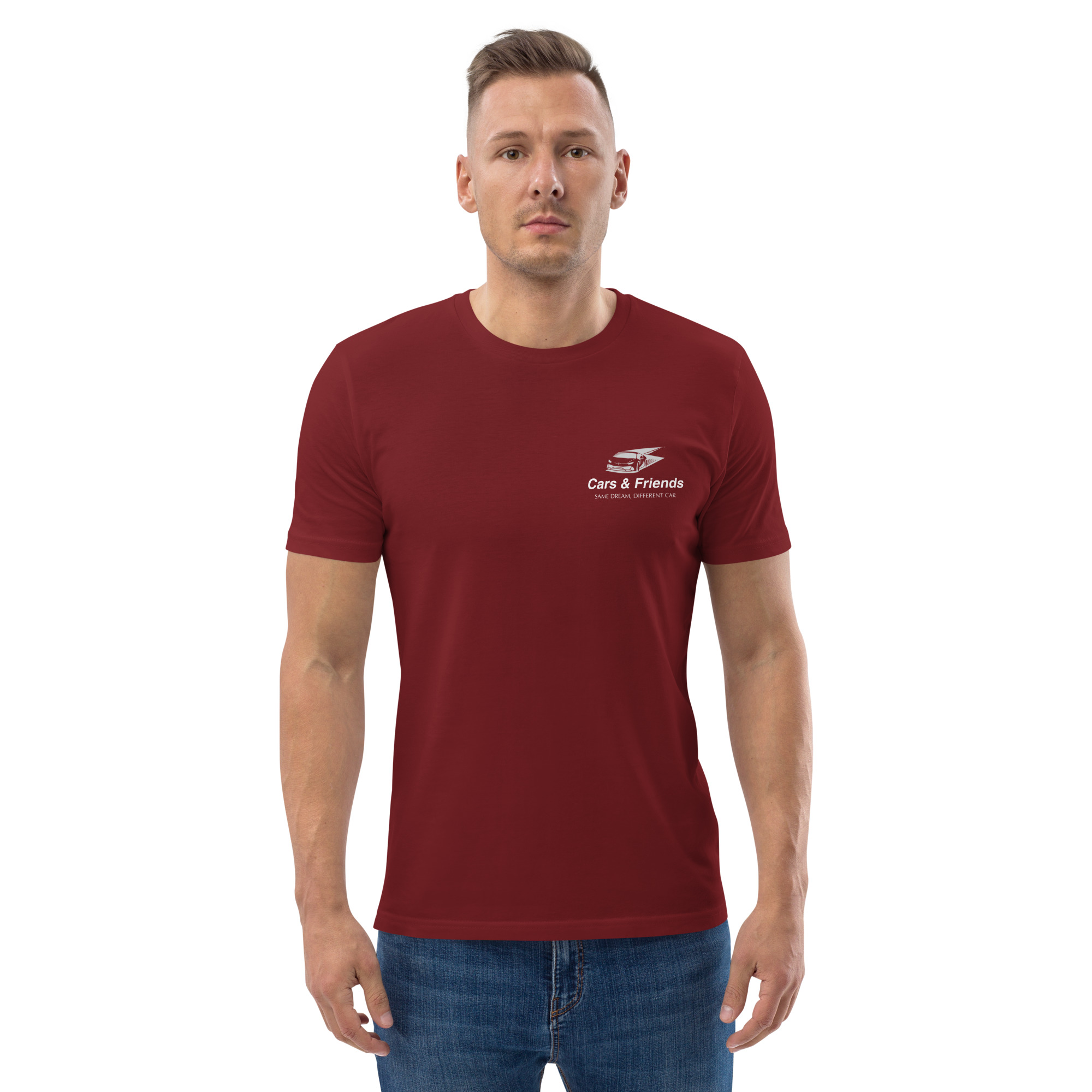 Unisex cotton t-shirt with logo - Image 23