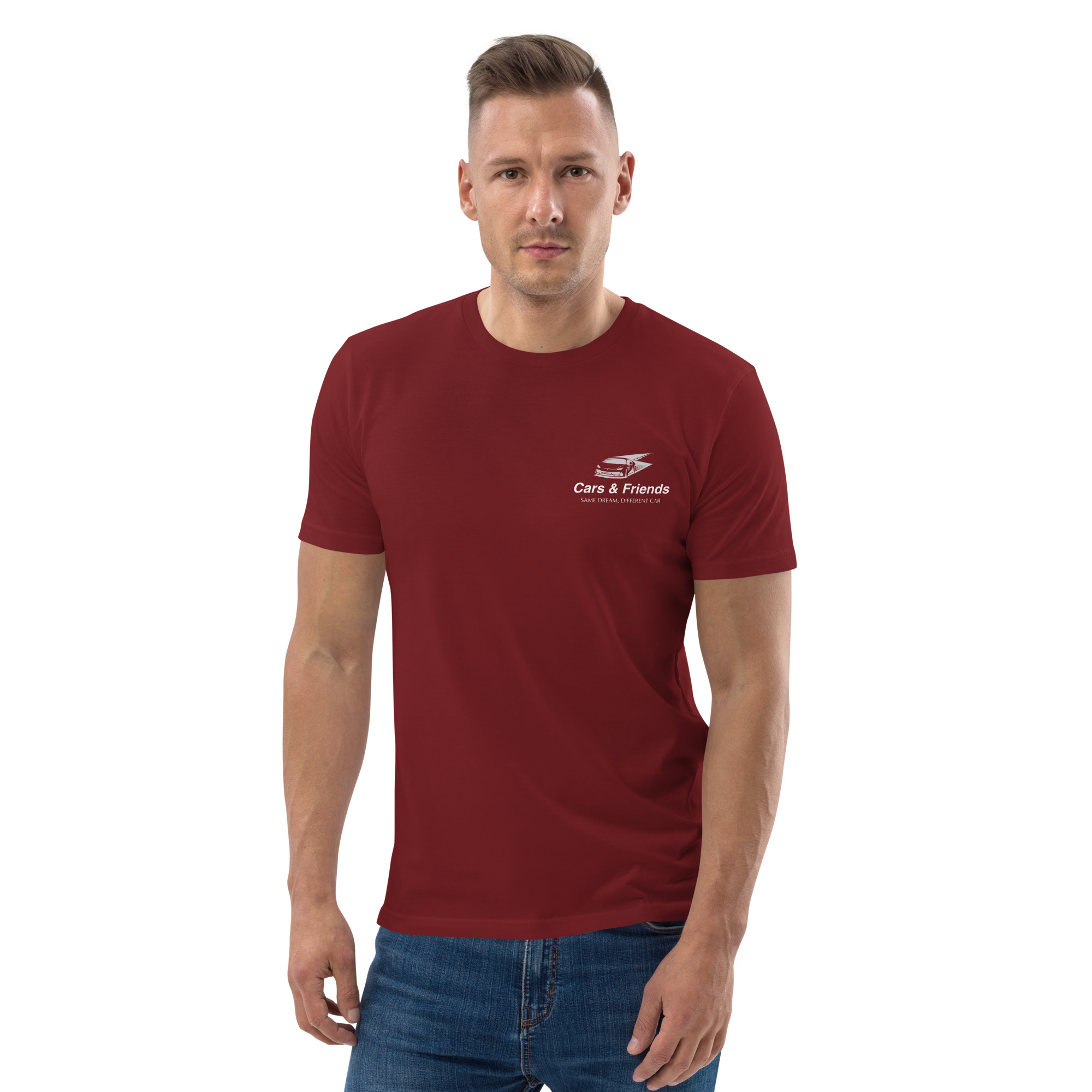 Unisex cotton t-shirt with logo - Image 22