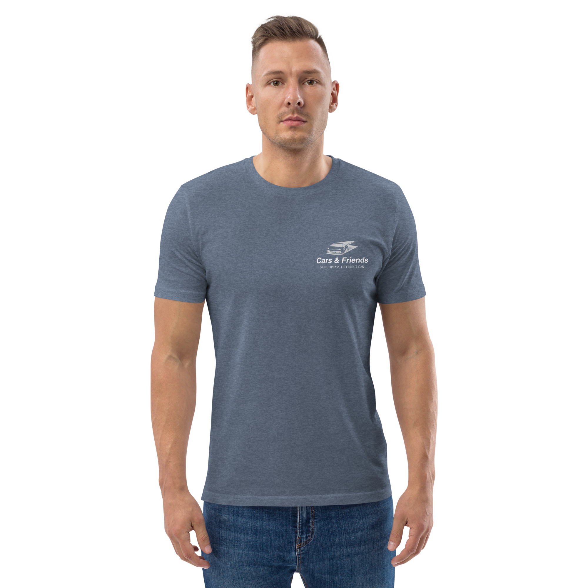 Unisex cotton t-shirt with logo - Image 44
