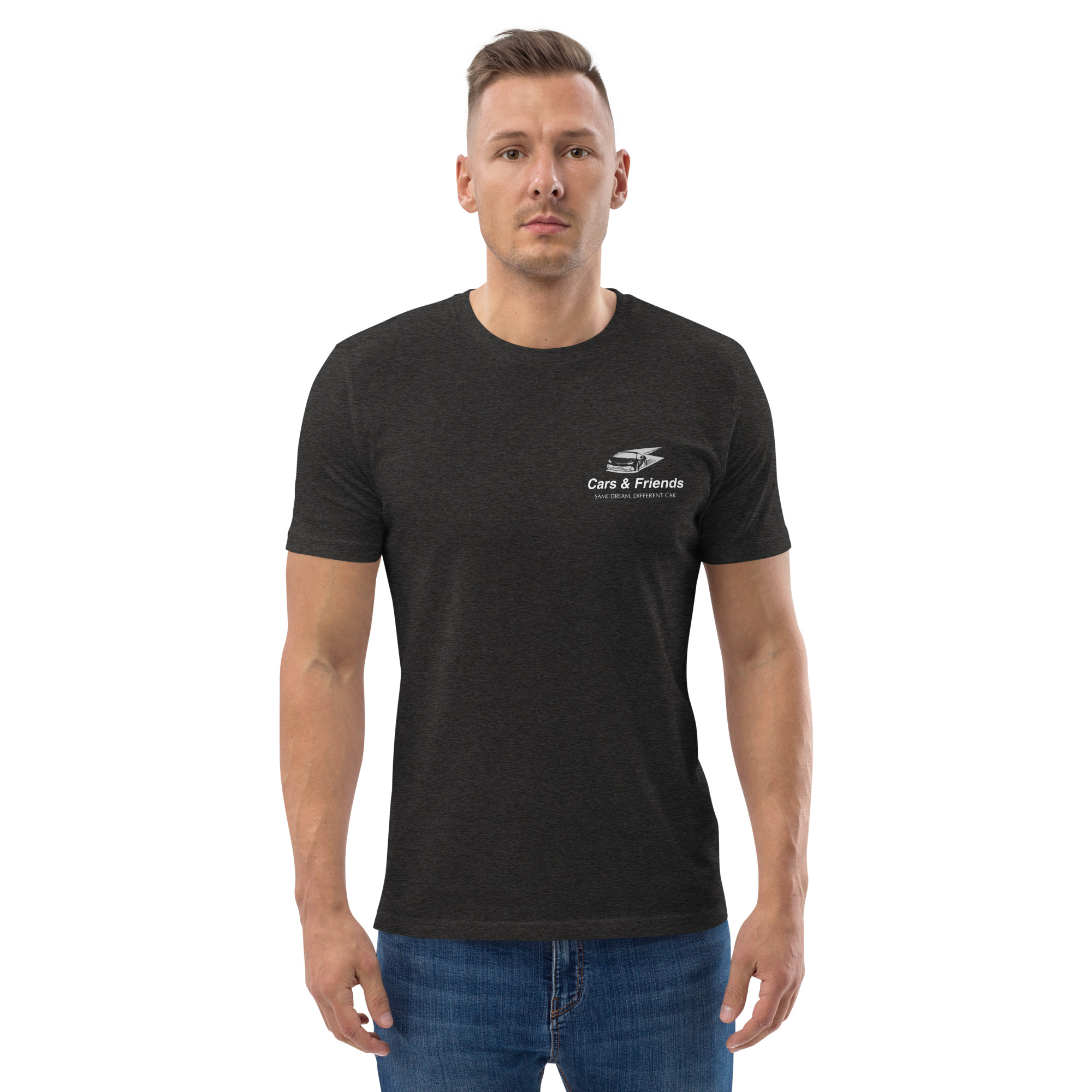 Unisex cotton t-shirt with logo - Image 16