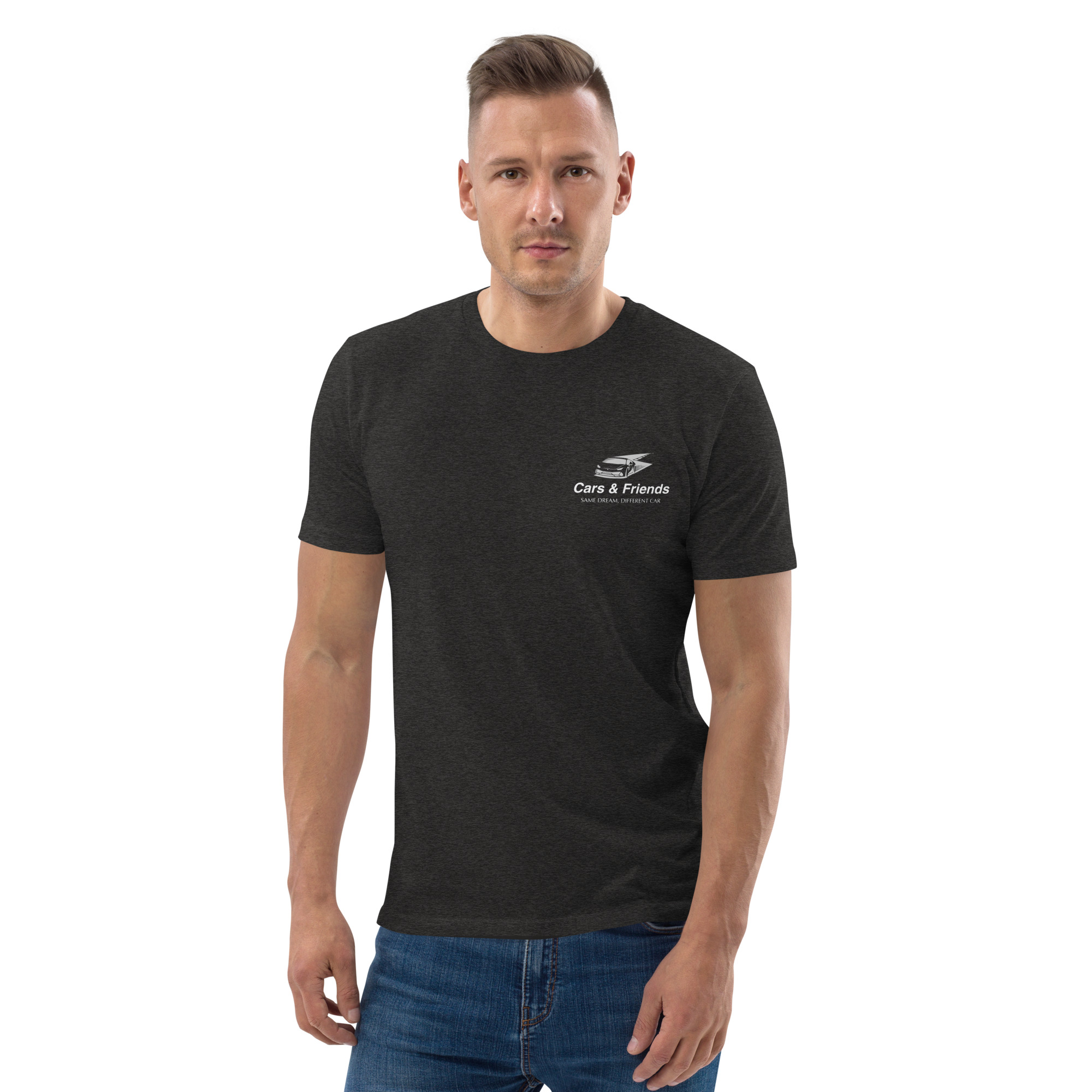 Unisex cotton t-shirt with logo - Image 15