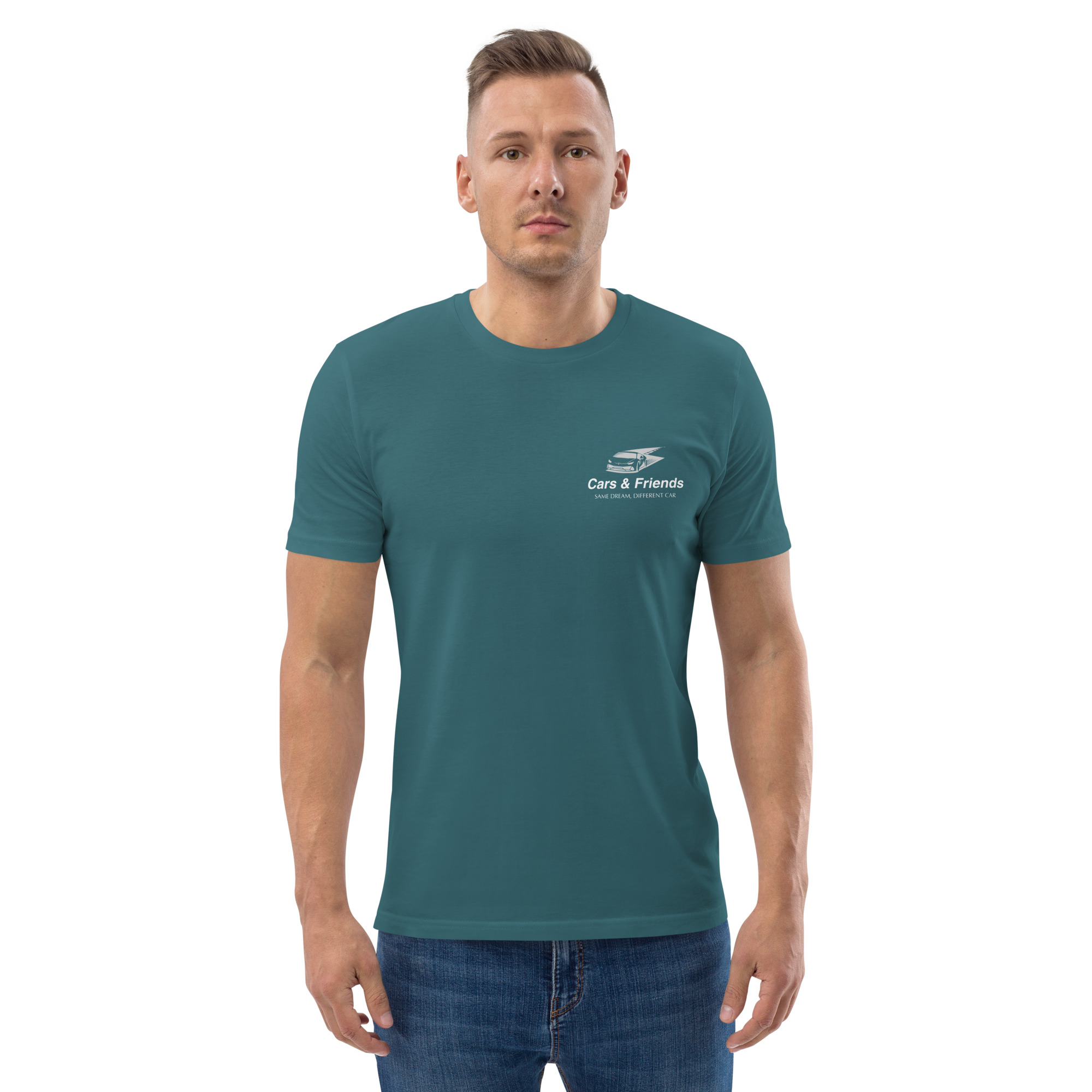 Unisex cotton t-shirt with logo - Image 37