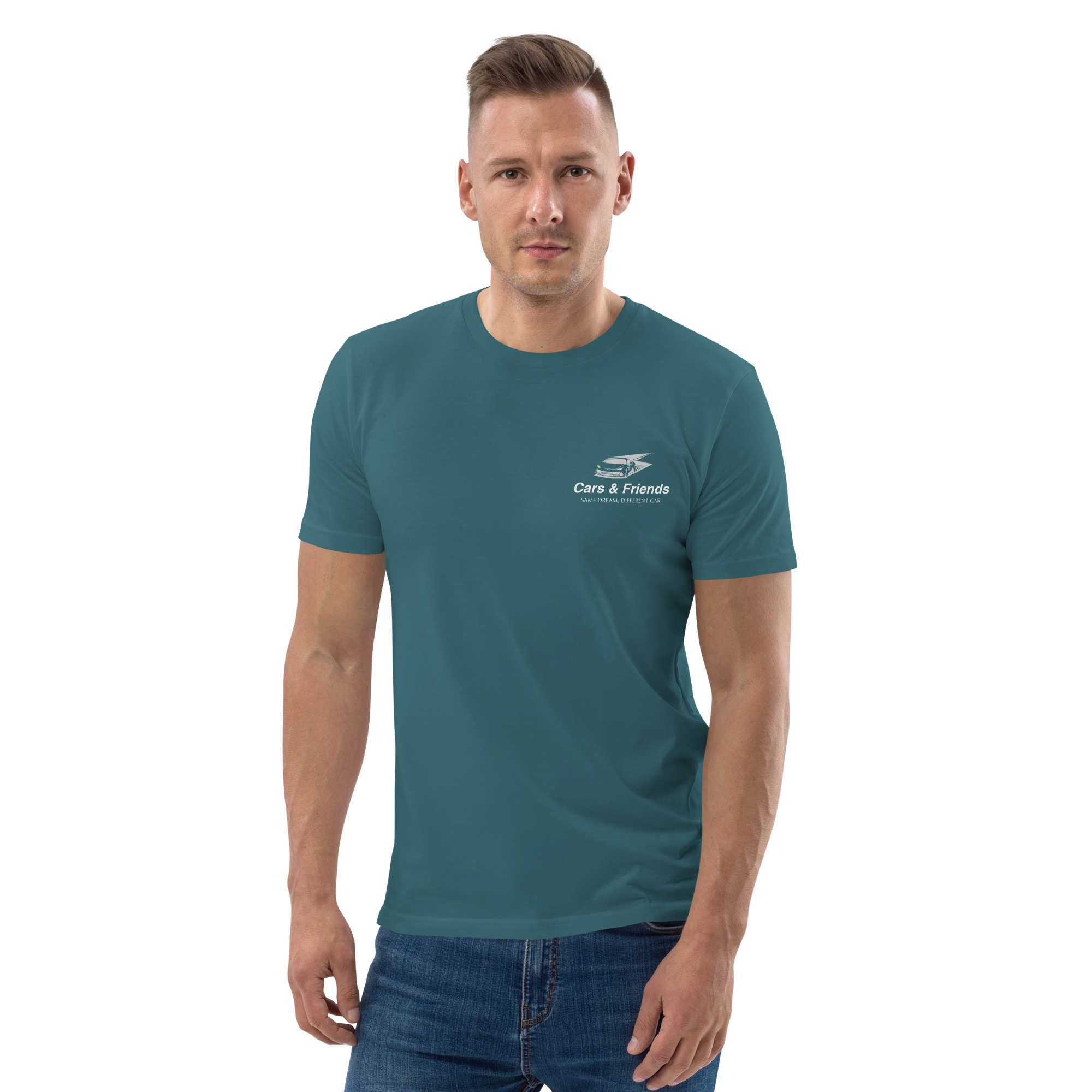 Unisex cotton t-shirt with logo - Image 36
