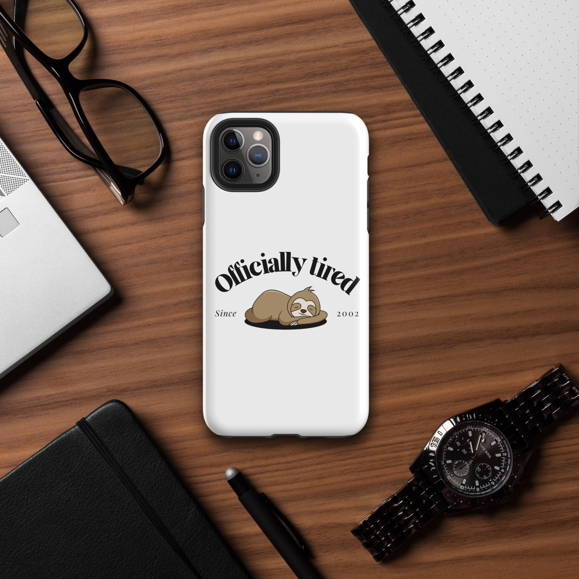 Officially Tired, Tough Case for iPhone® - Image 4