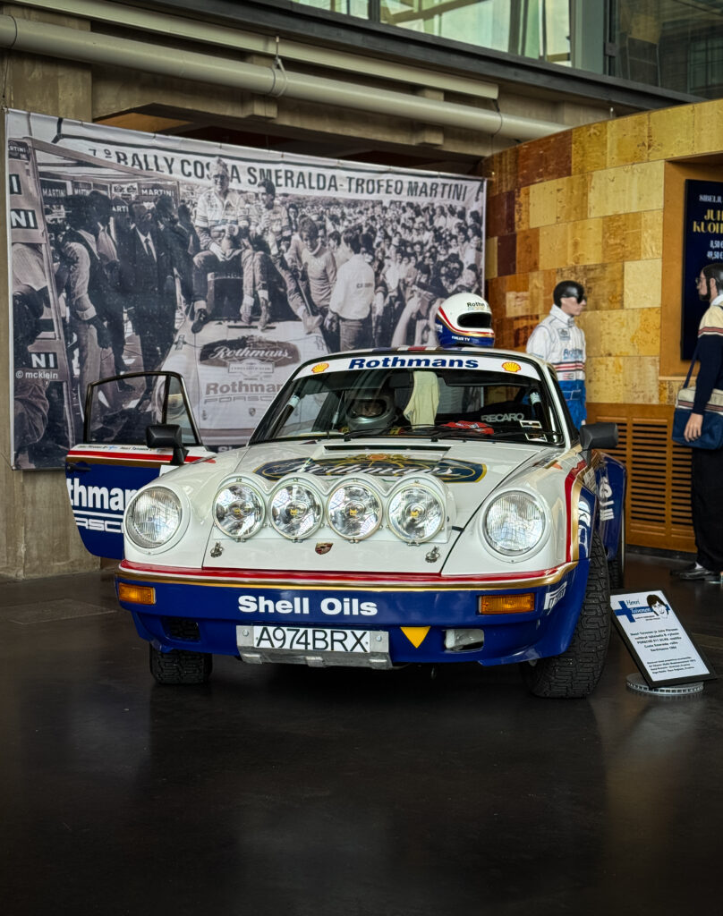 Old rally car